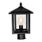 Cwi Lighting Crawford 1 Light Black Outdoor Lantern Head 0417PT9-1-101 - alternate 2